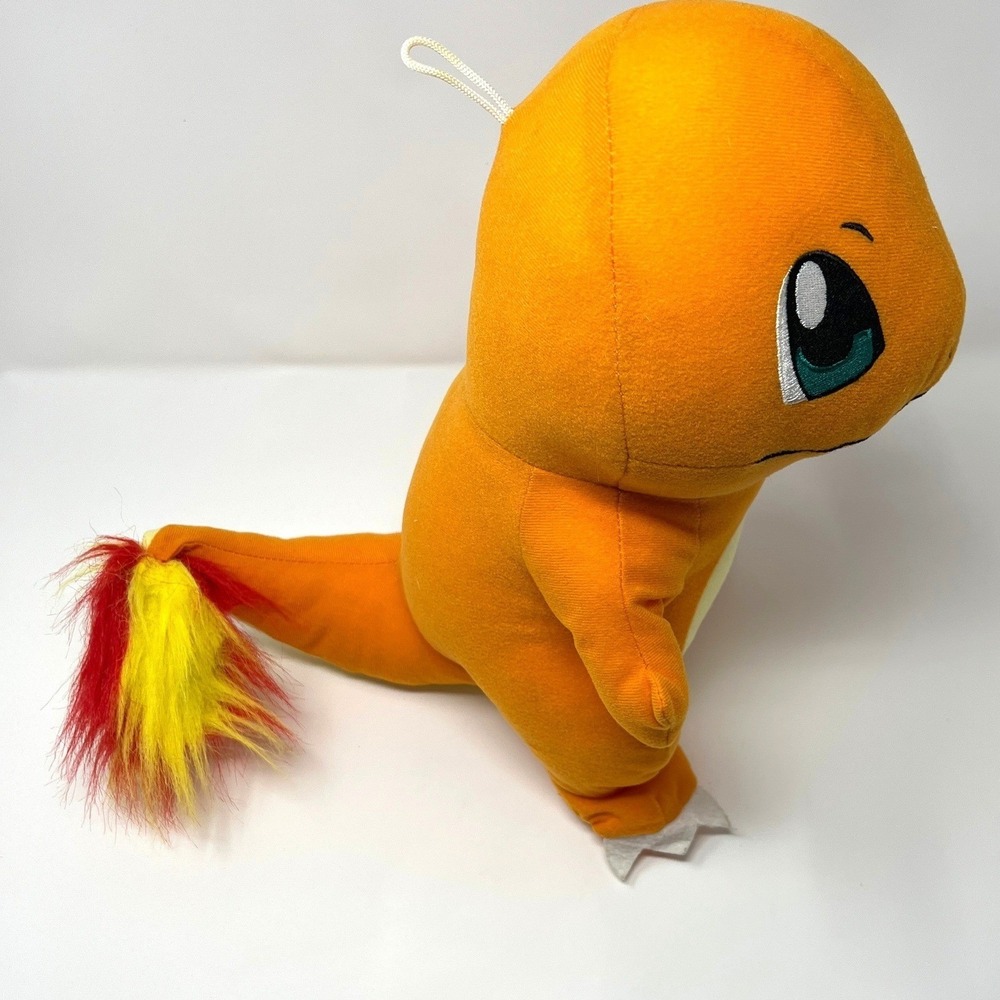 The Toy Factory Pokemon Charmander Plush Stuffed Animal Orange 13 Inch with tags - Picture 8 of 15